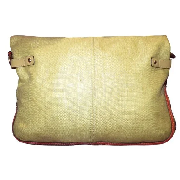 Coach 2008 Bonnie Leather Fold over Expandable Convertible Tote Kisslock Pocket - Picture 2 of 16